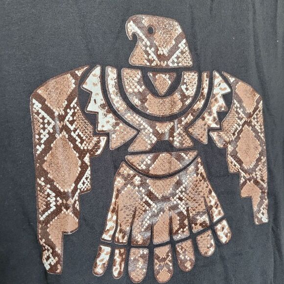 Zutter Women's Falcon Bird Tank Top Ringer Black Biker Motorcyle Punk Grunge - Picture 4 of 8